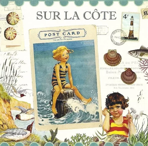 Vierkante kaart Gwenaëlle Trolez - Sur la côte