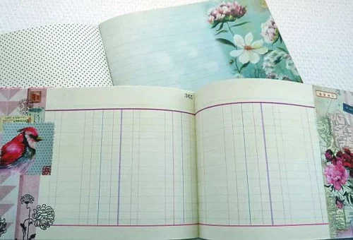 Geïllustreerd notebook Sophie Adde - Les Fleurs 2