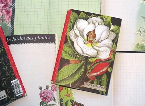 Geïllustreerd schriftje - Fleurs