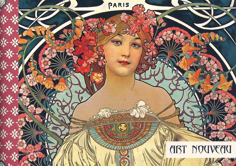 Geïllustreerd schriftje -  Art Nouveau - Paris
