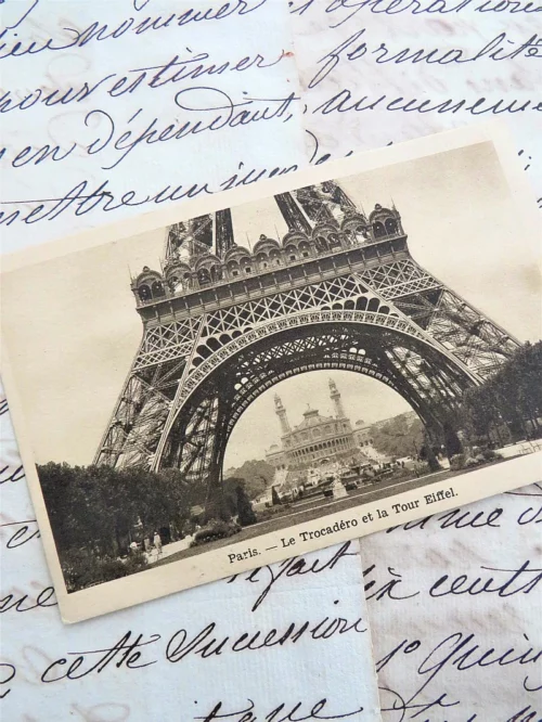 Ansichtkaart  Paris - "Le Trocadéro et la Tour Eiffel"