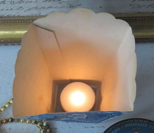 Windlichtje "Notre Dame de Lourdes"