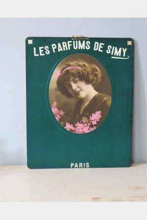 Antiek reclamebord Parfums-Paris 2