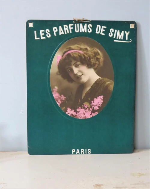 Antiek reclamebord Parfums-Paris 2