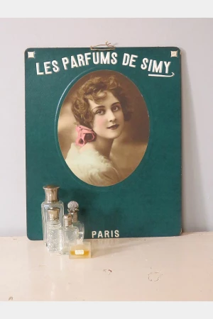 Antiek reclamebord Parfums-Paris 1