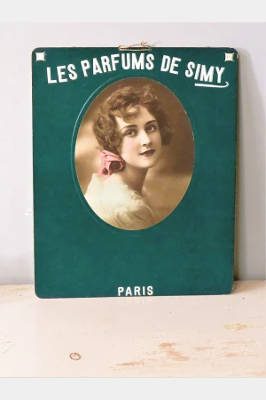 Antiek reclamebord Parfums-Paris 1