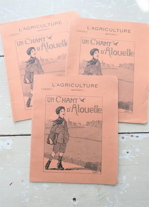 Frans schrift "Un Chant d'Alouette"