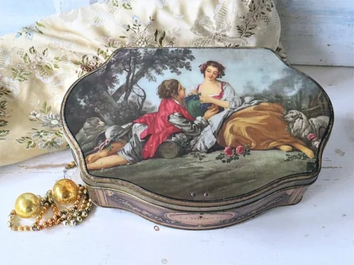 Oud blik Chocolatiers-Confiseurs "La Musette"