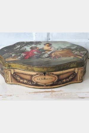Oud blik Chocolatiers-Confiseurs "La Musette"