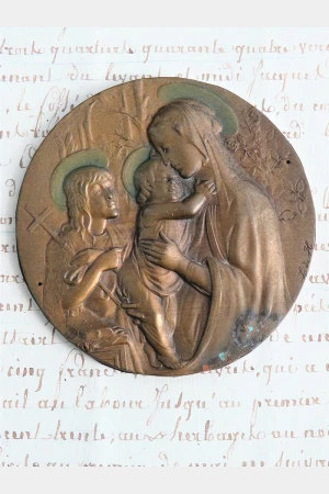 Antieke Franse religieuze decoratie