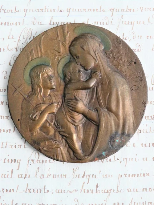 Antieke Franse religieuze decoratie