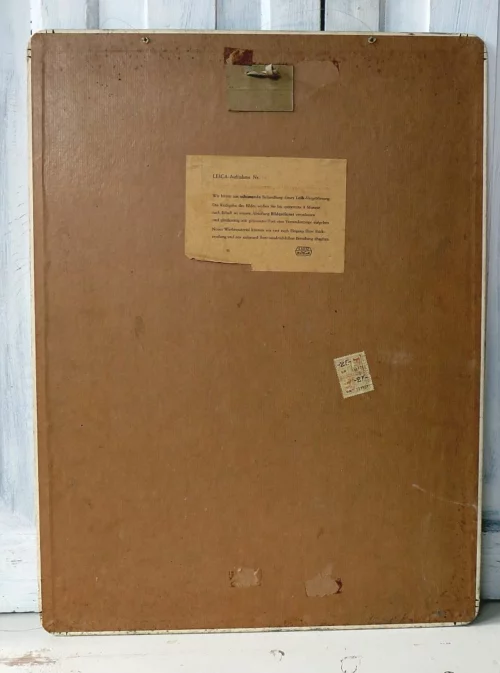 Vintage reclamebord – Leitz Leica Nr. 701