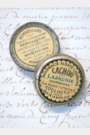 Antiek Frans Pharmacieblikje "CACHOU Lajouna" - Toulouse