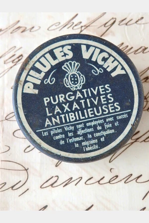 Oud  pharmacieblikje "Pilulus Vichy"