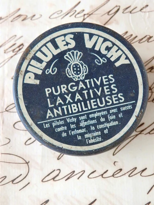 Oud  pharmacieblikje "Pilulus Vichy"