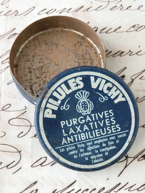 Oud  pharmacieblikje "Pilulus Vichy"