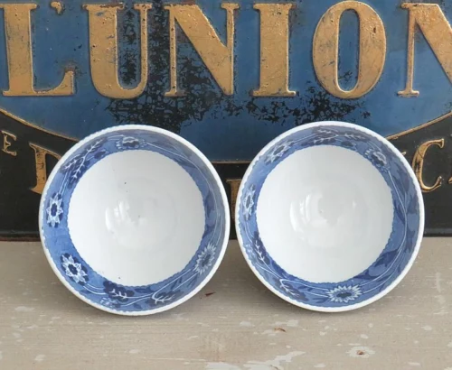 Spoelkom  Petrus Regout "Teadrinker" - blauw