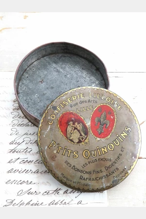 Oud Frans blik "Confiserie Lilloise"