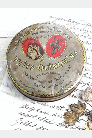 Oud Frans blik "Confiserie Lilloise"