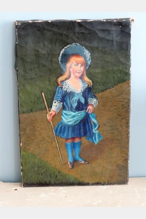 Oliegrafie  "Meisje"