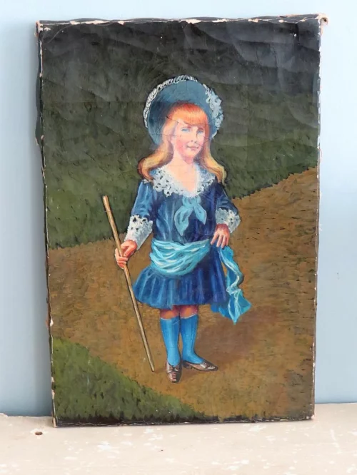 Oliegrafie  "Meisje"