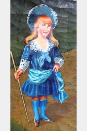 Oliegrafie  "Meisje"