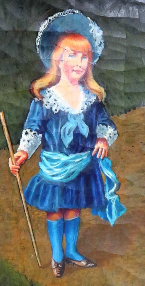 Oliegrafie  "Meisje"