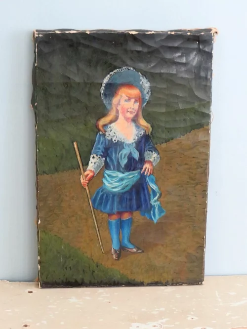 Oliegrafie  "Meisje"