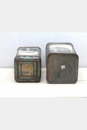 Set Franse Chateau blikken, begin 1900