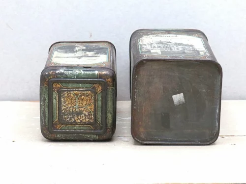 Set Franse Chateau blikken, begin 1900