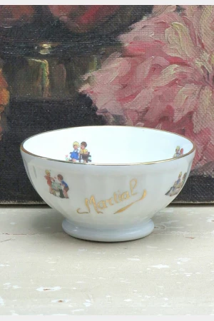 Vintage Franse spoelkom P.L. “Kinderen”