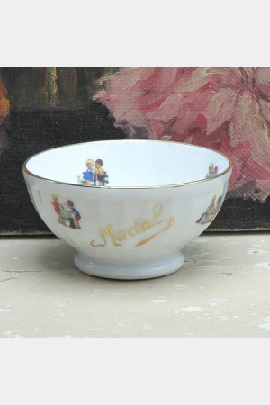 Vintage Franse spoelkom P.L. “Kinderen”