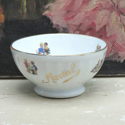 Vintage Franse spoelkom P.L. “Kinderen”