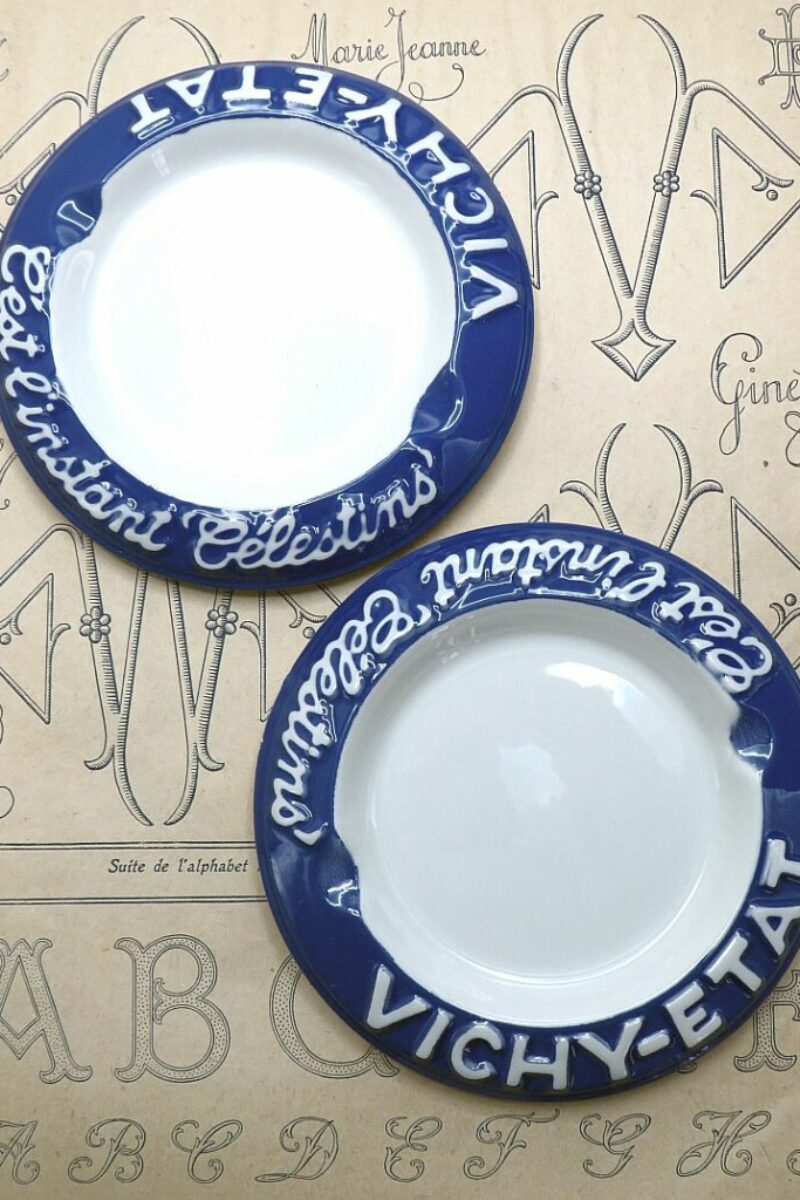 Franse vintage asbak “Vichy-Etat”