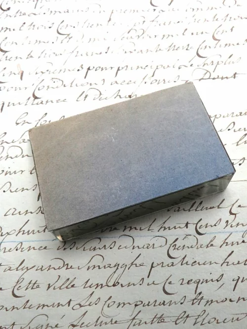 Oud Frans Presse-papier souvenir “Biarritz – La Grande Plage”