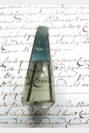 Oud Frans Presse-papier souvenir “Biarritz – La Grande Plage”