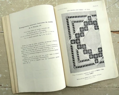 Frans boek  - Bibliothèque D.M.C. "Jours sur Toile"