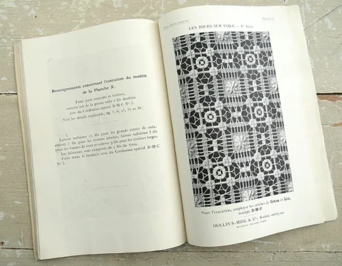 Frans boek  - Bibliothèque D.M.C. "Jours sur Toile"