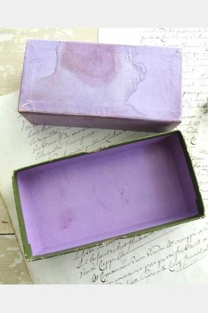 Oude zeepdoos Vinolia "English Lavender Soap"