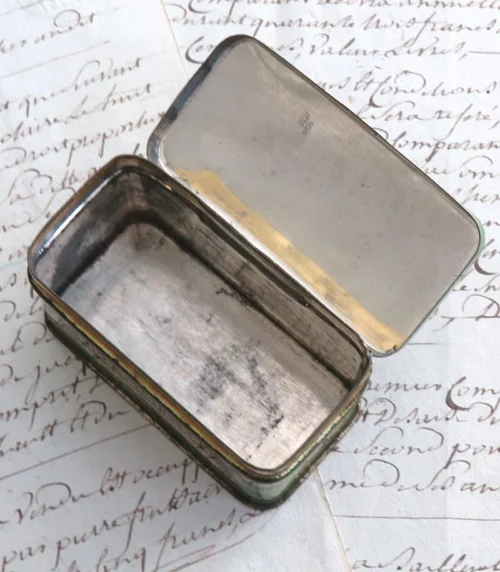Antiek blikje Cook & Co "Ring Travellers" Manchester
