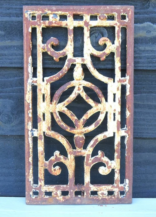 Antiek ijzeren ornament
