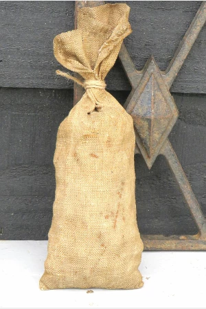Antieke Franse knikkers & knikkerzak
