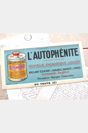 Oud Frans reclamebord L’Autophénite -1930