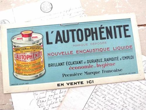 Oud Frans reclamebord L’Autophénite -1930