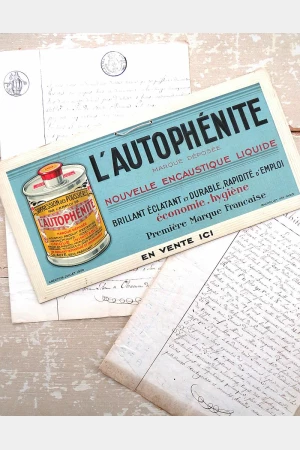 Oud Frans reclamebord L’Autophénite -1930