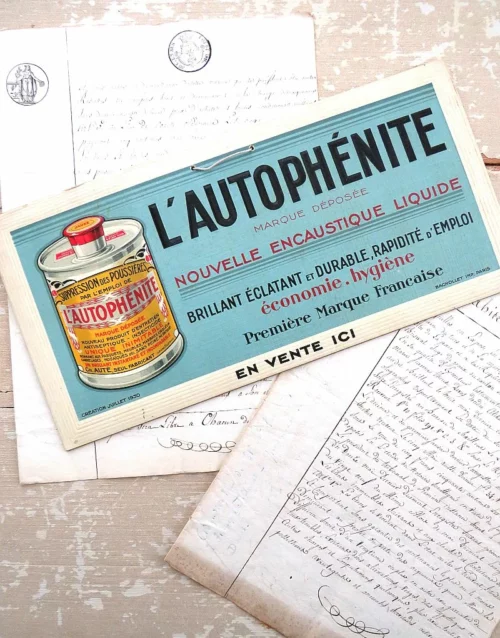 Oud Frans reclamebord L’Autophénite -1930
