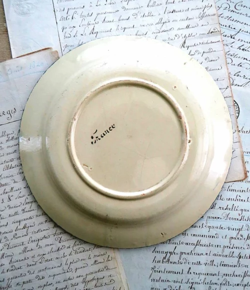 Oud  landelijk  bord "France"