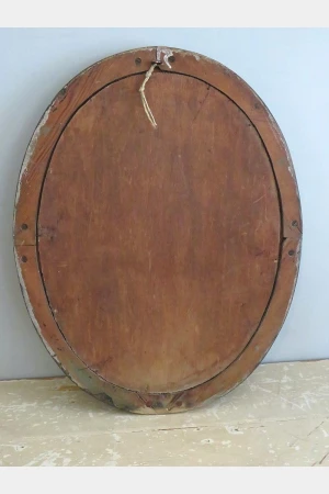 Antiek schilderij "Meisje met hoed" 1906