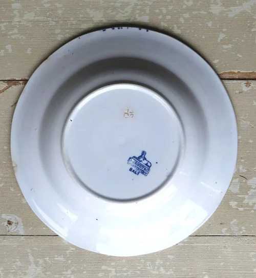 Oud bord Petrus Regout “Bali”