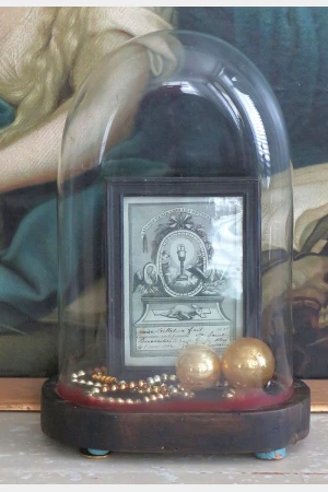 Antiek certificaat ” La 1ère communion de la paroisse 1805″